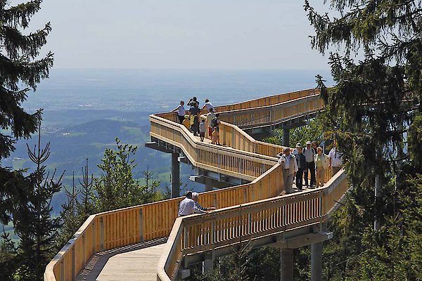 Waldwipfelweg in St. Englmar im Bayerischen Wald